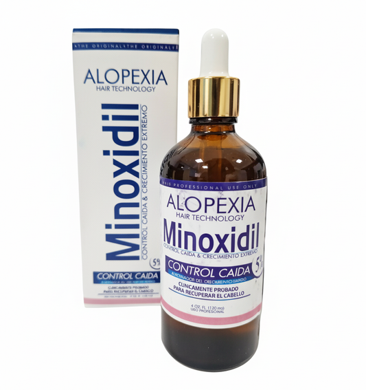Gotero Control Caída y Crecimiento Extremo Alopexia Minoxidil – 4 oz